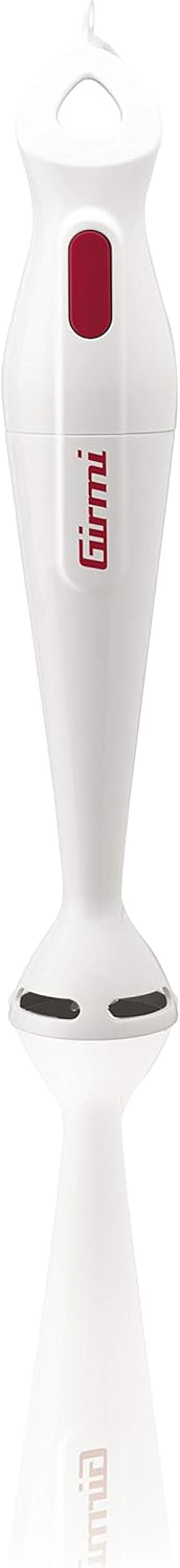 Girmi MX01 Stabmixer, 250 W, DC-Motor, 4 Edelstahlklingen, Pulse-Funktion, Weiss, Weiss
