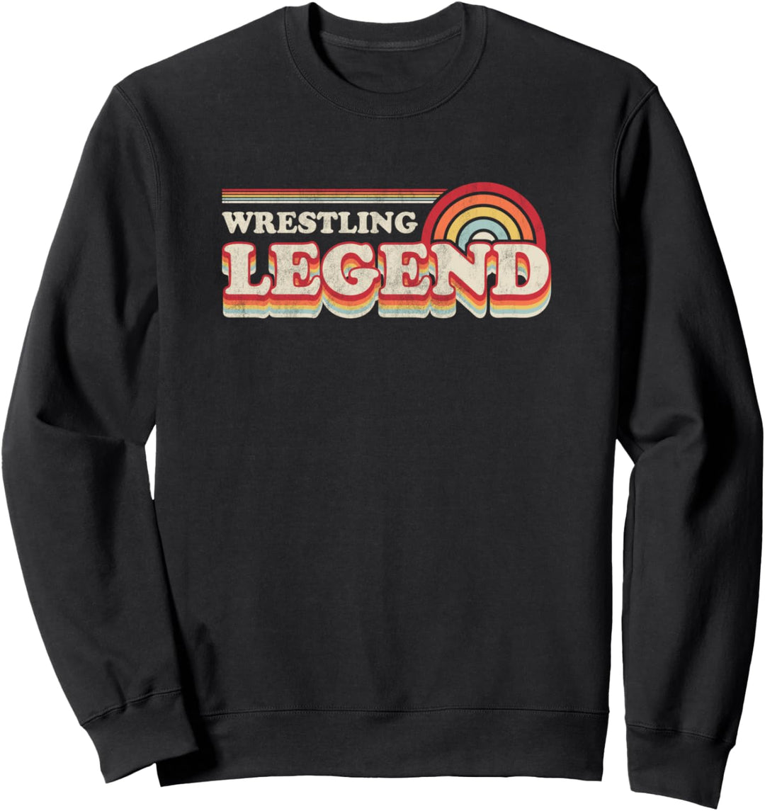 Wrestling-Design, lustige Wrestling-Legende Sweatshirt