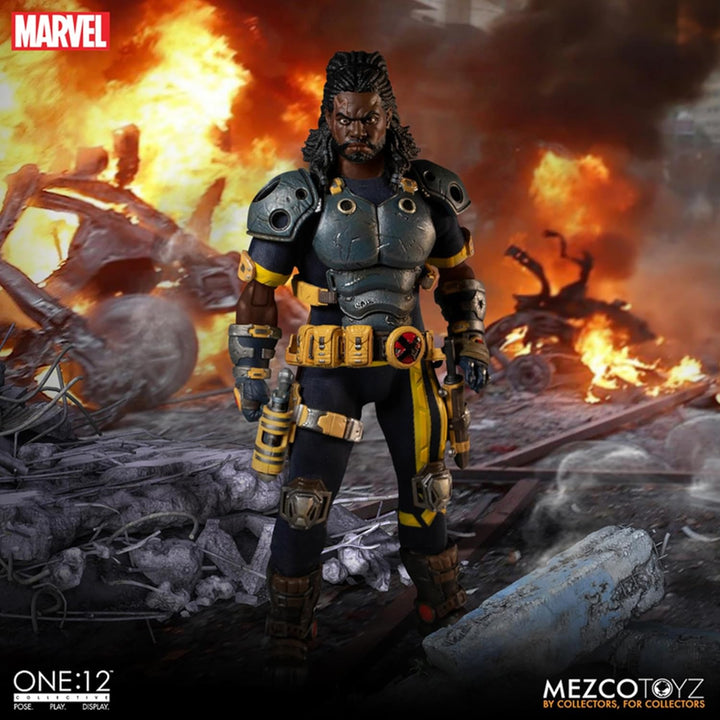 Mezco Toys Marvel Figur 1/12 Bischof 17 cm