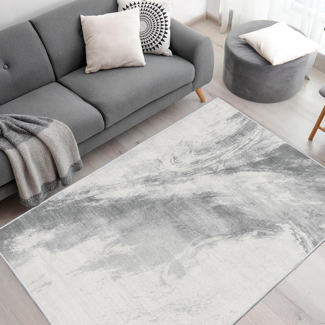 Vamcheer Teppich Wohnzimmer Kurzflor Moderner - Schlafzimmer Teppich Flauschiger,Waschbar Teppich de