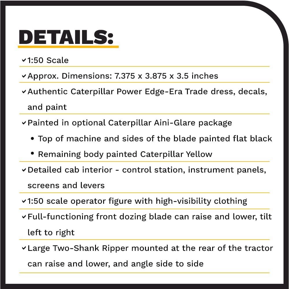 Caterpillar D10T Track Type Traktor High Line Series Fahrzeug