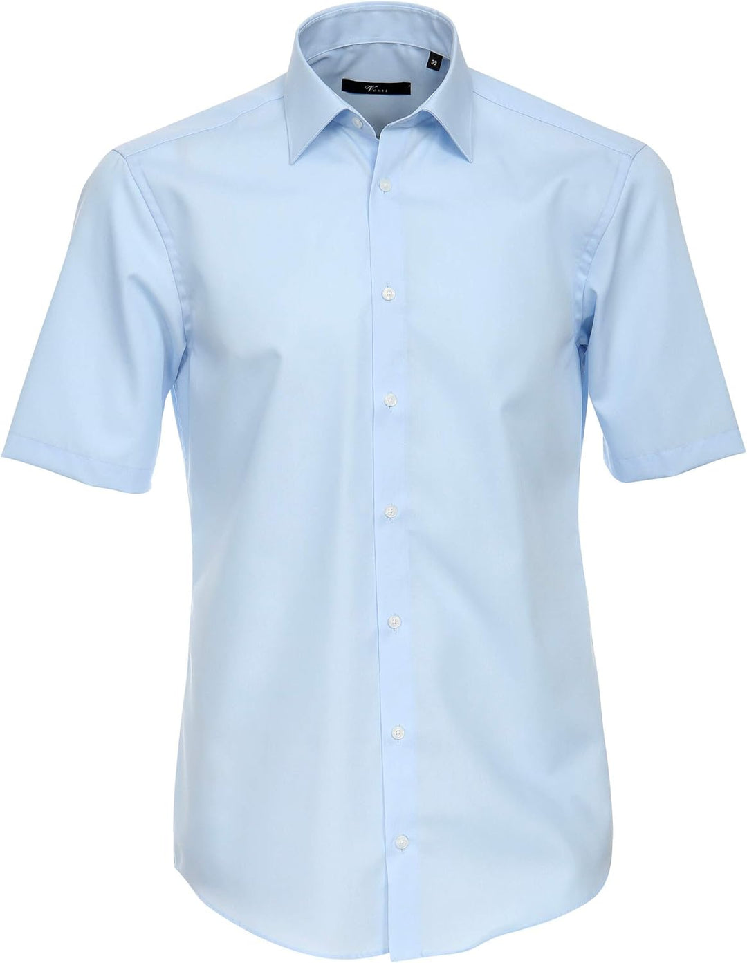 Venti Herren Hemd Halbarm uninah 001620 Modern Fit 35 Grau, 35 Grau