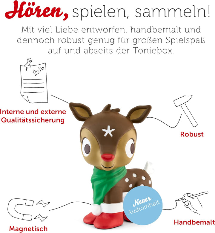 tonies Hörfiguren für Toniebox, Lieblings-Kinderlieder – Weihnachtslieder 2, Kinderlieder ab 3 Jahre