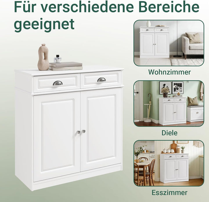 SoBuy Schuhschrank Schuhkommode Schuhkipper für 12-15 Paare Schuhe - Stauraum Flexibel verstellbar -