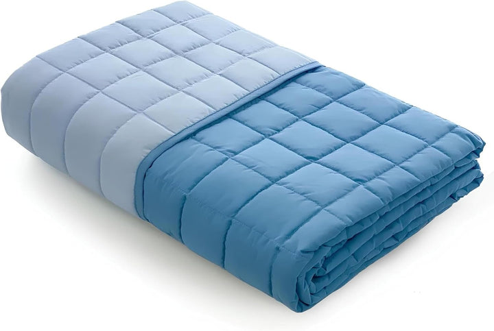 Caleffi Gesteppte Tagesdecke für französisches Bett, wendbar 160 x 190 cm Himmelblau