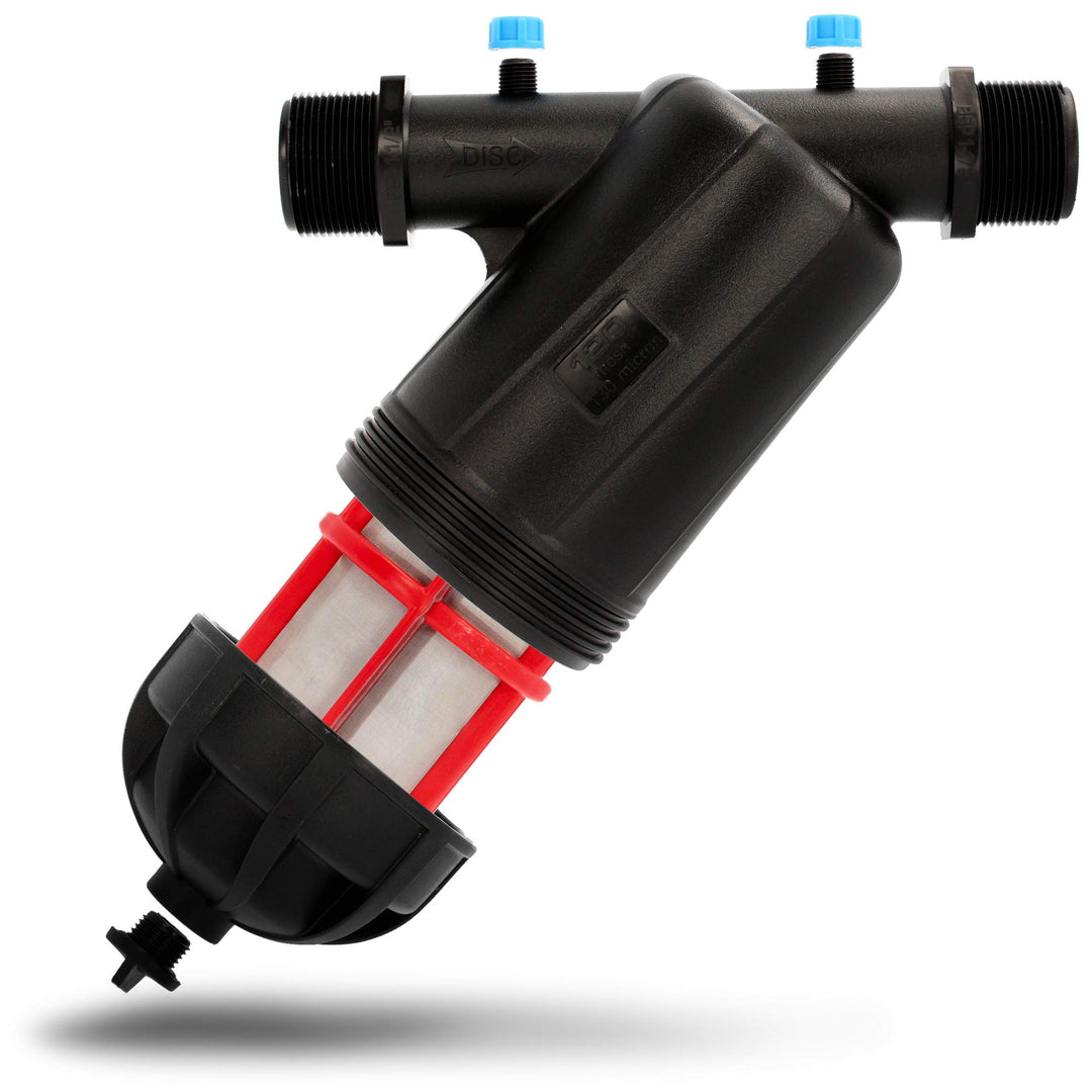 Instalguru Bradas® Bewässerung Filter MESH 120 AG 1 1/2" | Sprinklersystem Siebfilter Scheibenfilter