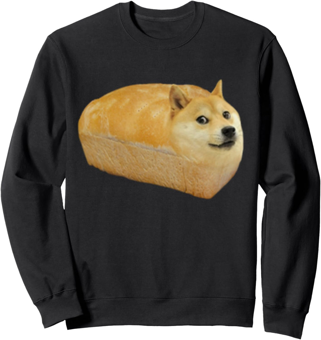 Funny Shiba Inu Doge Bread Meme Sweatshirt