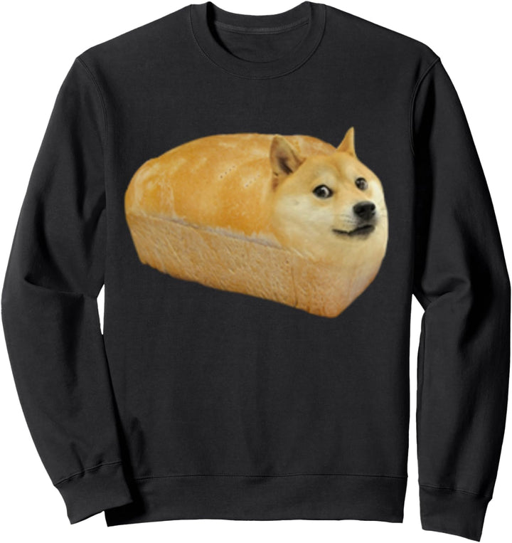 Funny Shiba Inu Doge Bread Meme Sweatshirt