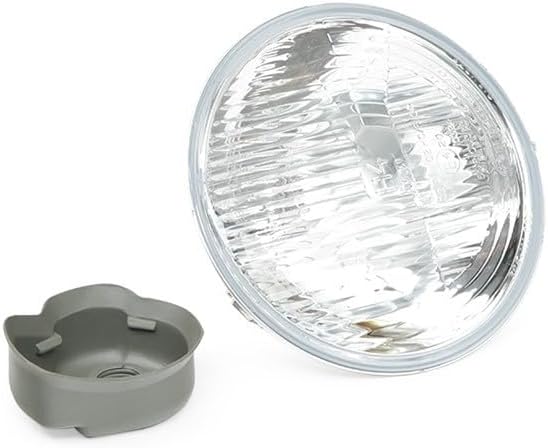 HELLA - Halogen-Scheinwerfereinsatz, Hauptscheinwerfer - 12V - Referenzzahl: 20 - Einbau - gewölbte