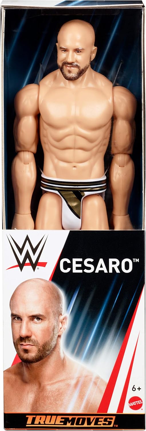 Mattel WWE FMJ74 Cesaro Figur, 30 cm