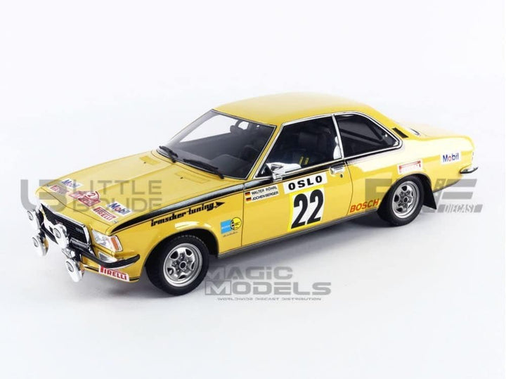 Otto Mobile OT933 Miniaturauto aus der Kollektion, Gelb