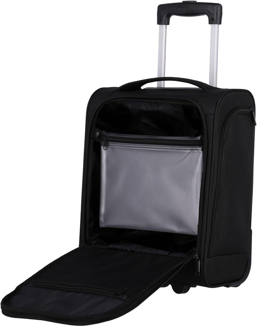 travelite 2-Rad Handgepäck Koffer mit Liquids Bag erfüllt IATA Bordgepäck Mass, Gepäck Serie CABIN U