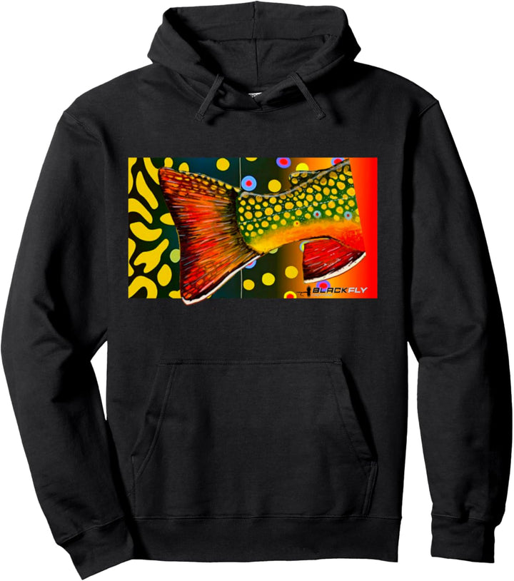 Brook Trout Fly Fishing Shirts & Hoodies von Black Fly Pullover Hoodie