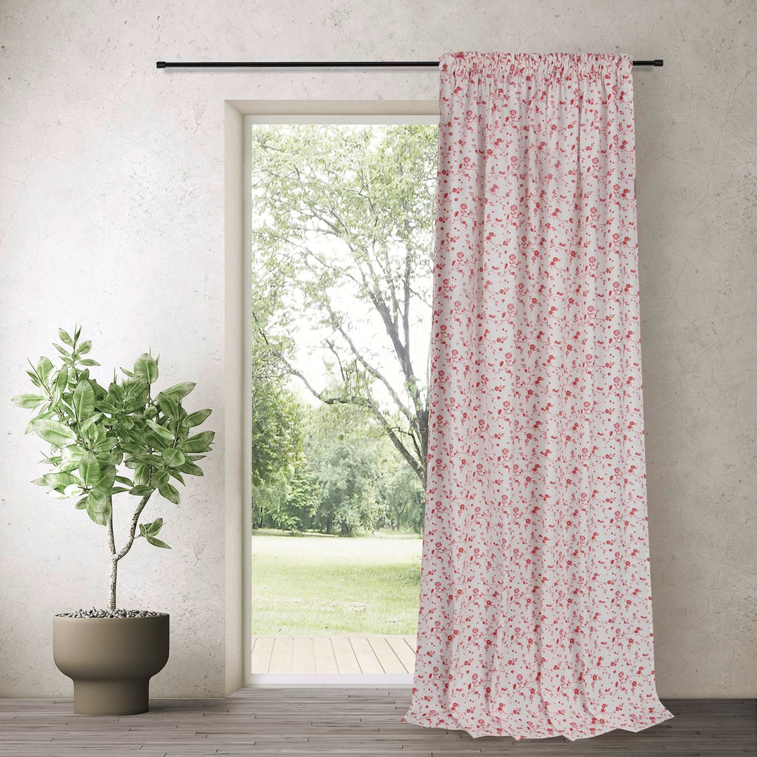 Happy Home Gardine Annie aus 100% Bio-Baumwolle B/H: 140/245 cm blikdicht (blau), Blau