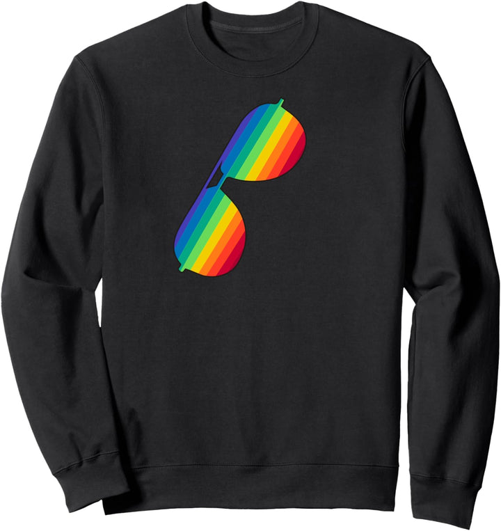 LUSTIGE SONNENBRILLE FÜR FRAUEN UND MÄNNER Sweatshirt