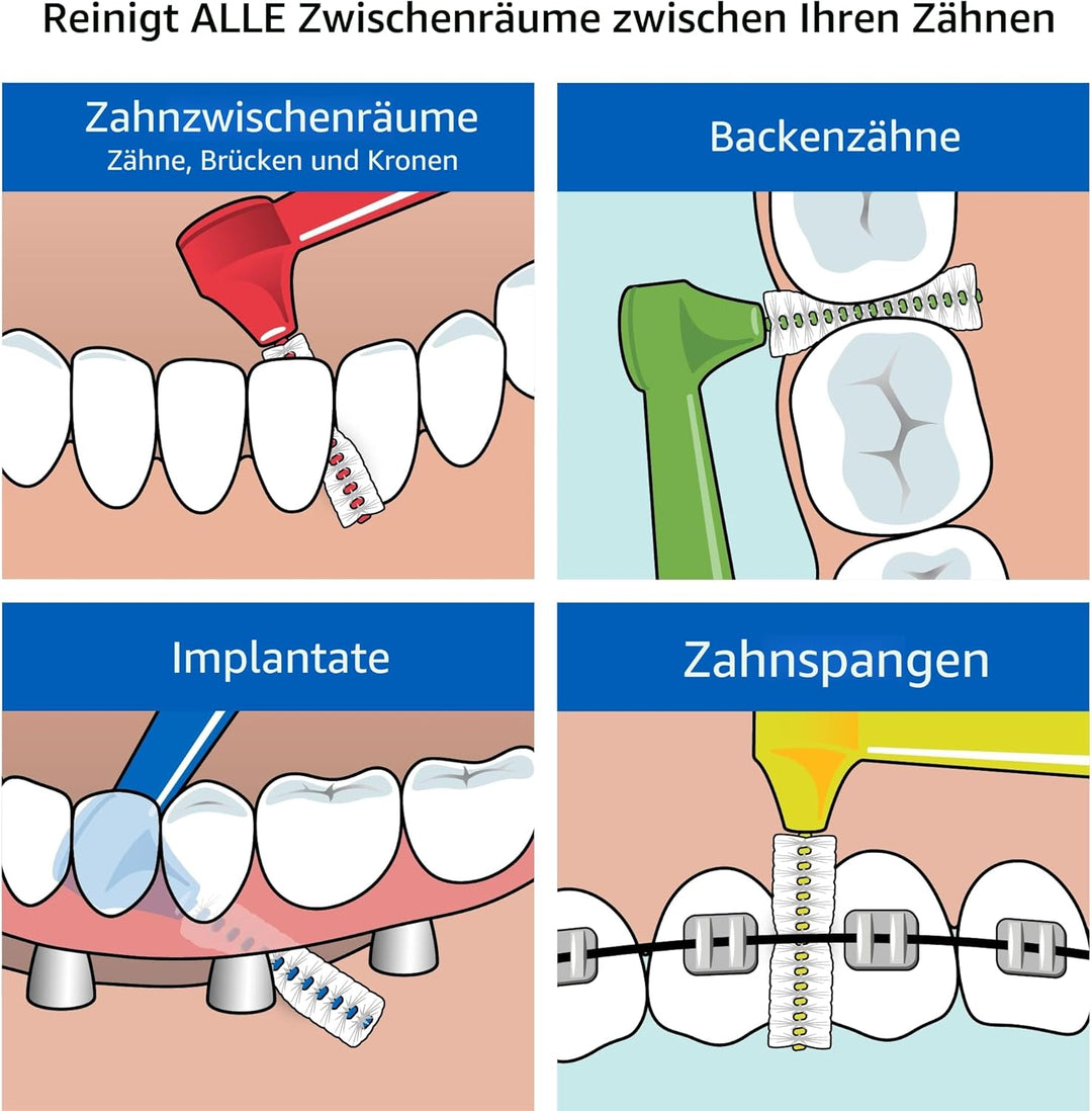 TePe Interdentalbürsten Original BLAU 0,6 mm, 25 Stück (1er Pack) Blue 0.6mm, Blue 0.6mm