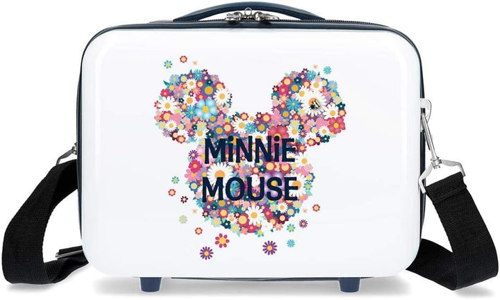 Disney Minnie Sunny Day Anpassungsfähiger Schönheitsfall Blau 29x21x15 cms ABS Neceser Flores Necese