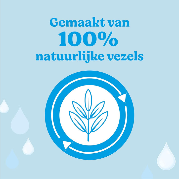 Huggies Pure, Babytücher, 18 Packungen (insgesamt 1008 Tücher) — 99 Prozent reines Wasser — parfümfr