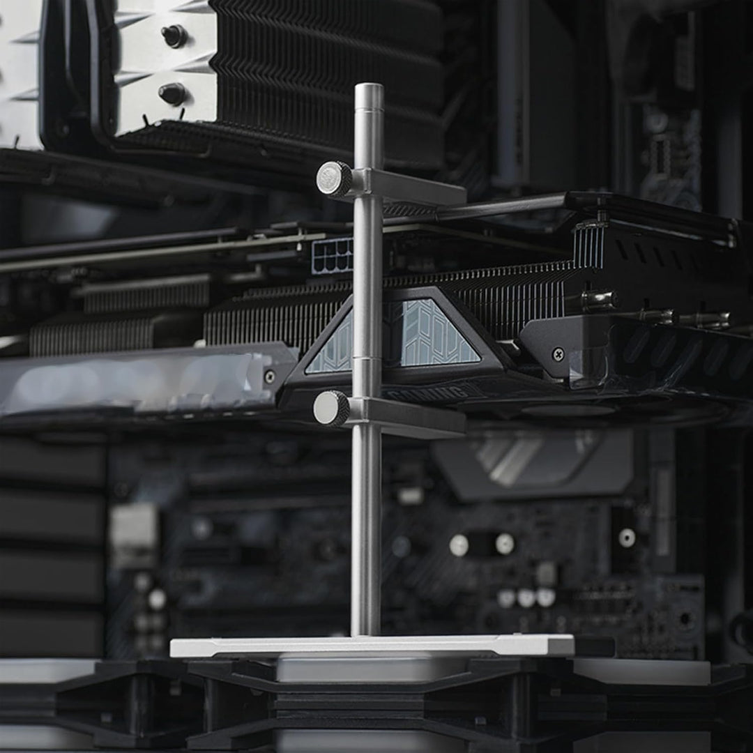 Aluminium Grafikkarten GPU Halterung, universeller VGA Grafikkartenhalter, verstellbare Slot Karten