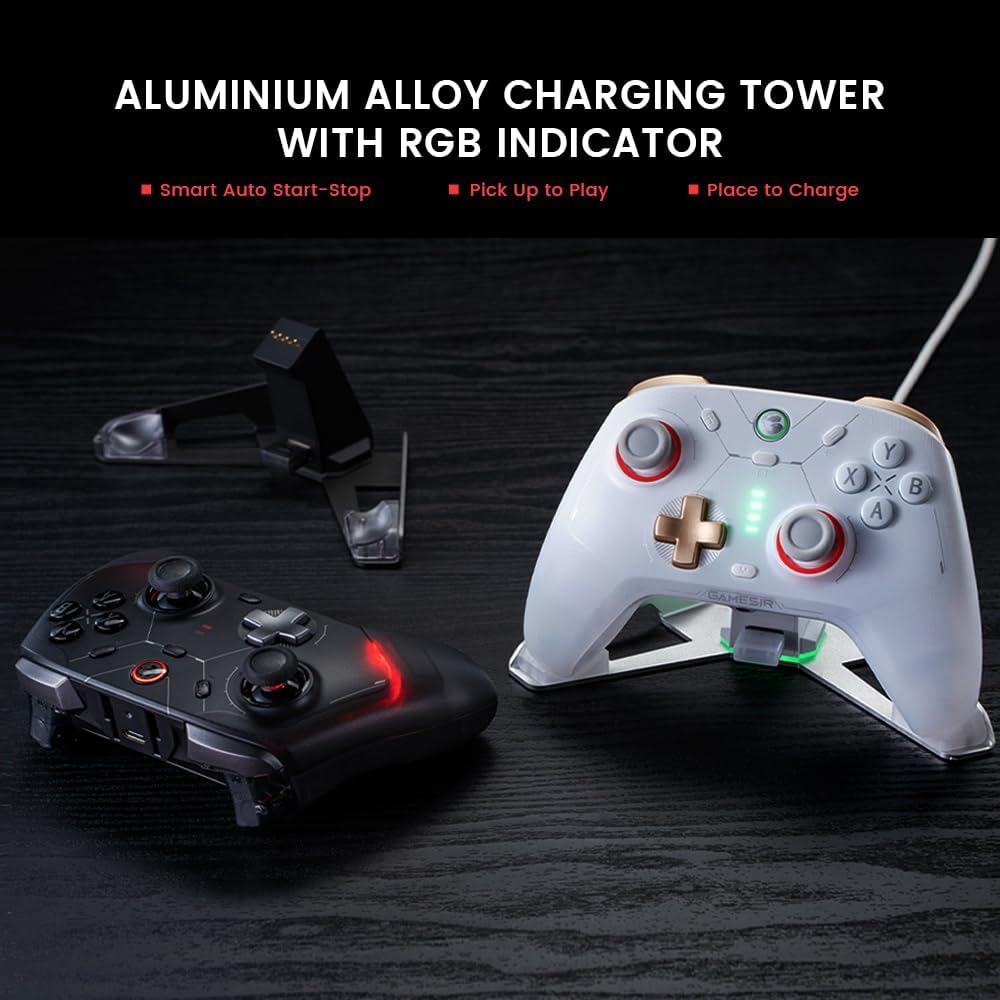 GameSir Cyclone 2 PC Controller Mag-Res TMR Sticks 1000Hz Report Rate Hall & Micro 2-in-1 Triggers R