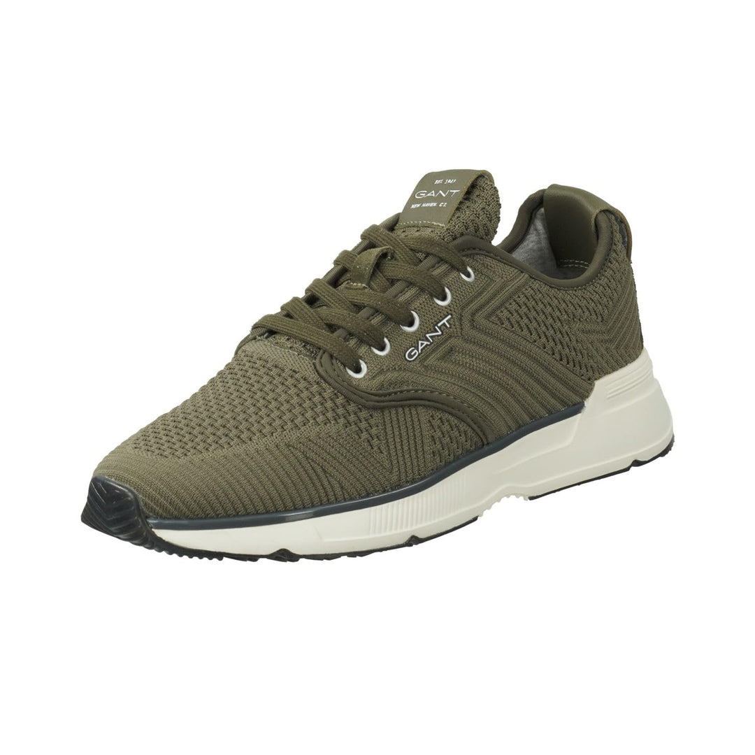 GANT Herren Beeker Sneaker 40 EU Ivy Green Black, 40 EU Ivy Green Black