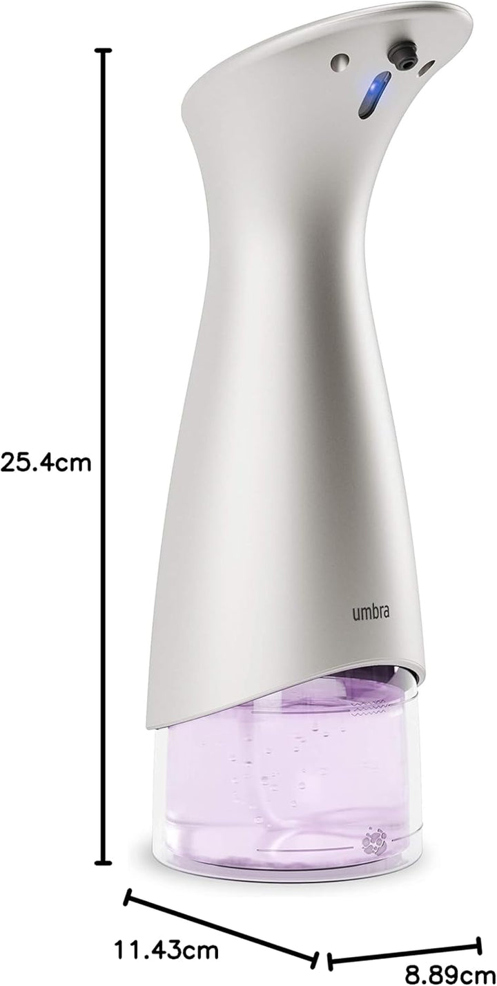 Umbra Otto 280ml Automatischer Schaumseifen-und Handdesinfektionsmittelspender, Schäumender Seifensp