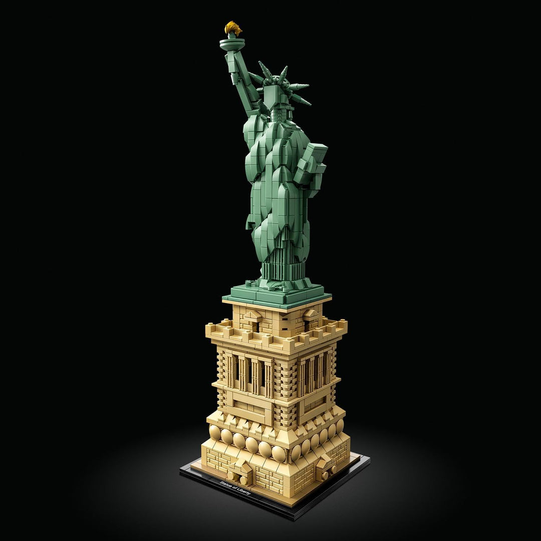 LEGO 21042 Architecture Freiheitsstatue, Modell zum Bauen, New York Souvenir, Geschenkidee für Kinde