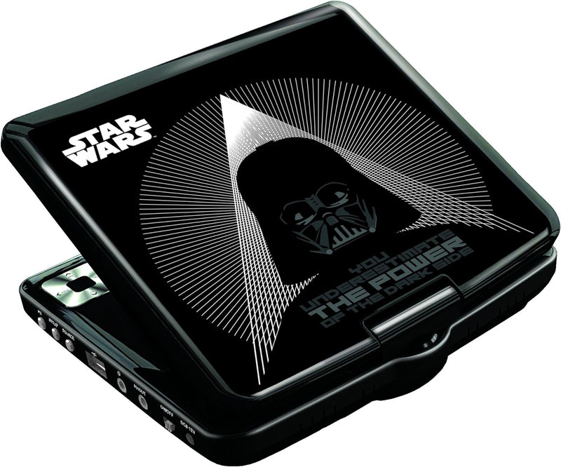 Star Wars-The Clone Wars Darth Vader Yoda Jedi Jungen Portable DVD Player - schwarz Einheitsgrösse S