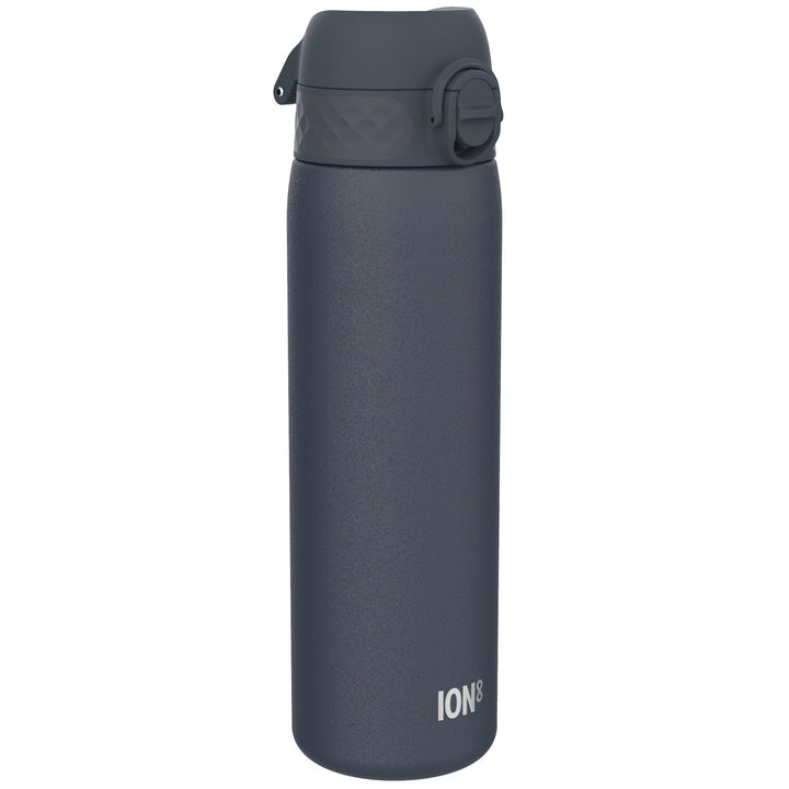 ION8 Leicht Stahl-Trinkflasche, 600 ml, Nicht IsoliertAuslaufsicher, Einhandöffnung, Sichere Verrieg