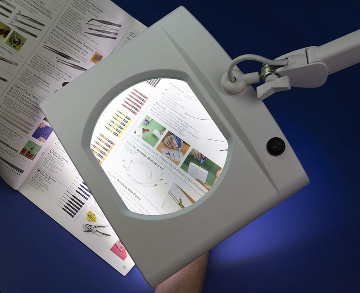 Lightcraft LED-Vergrösserungslampe, rechteckig