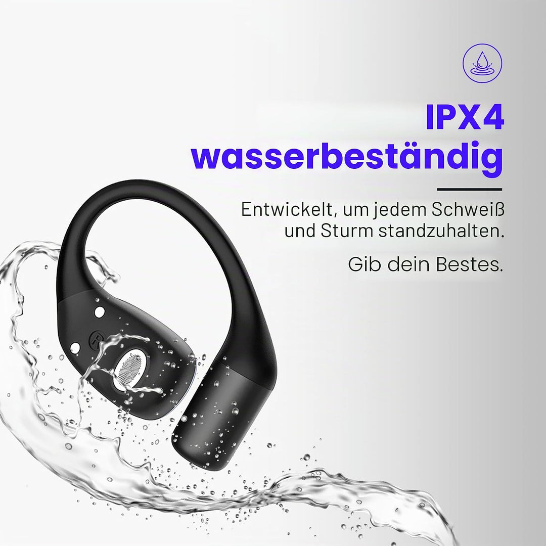 Raycon Essential Open Earbuds – True Wireless Open Ear Bluetooth 6.0 Kopfhörer, ultraleicht, bequeme