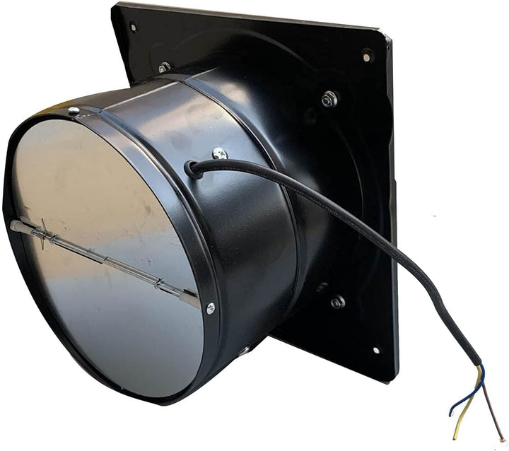 ECUTEE 250mm Abluftventilator Axiallüfter 100W 1850 m³/h Axialventilator 10" für Küche Bad Büro Werk