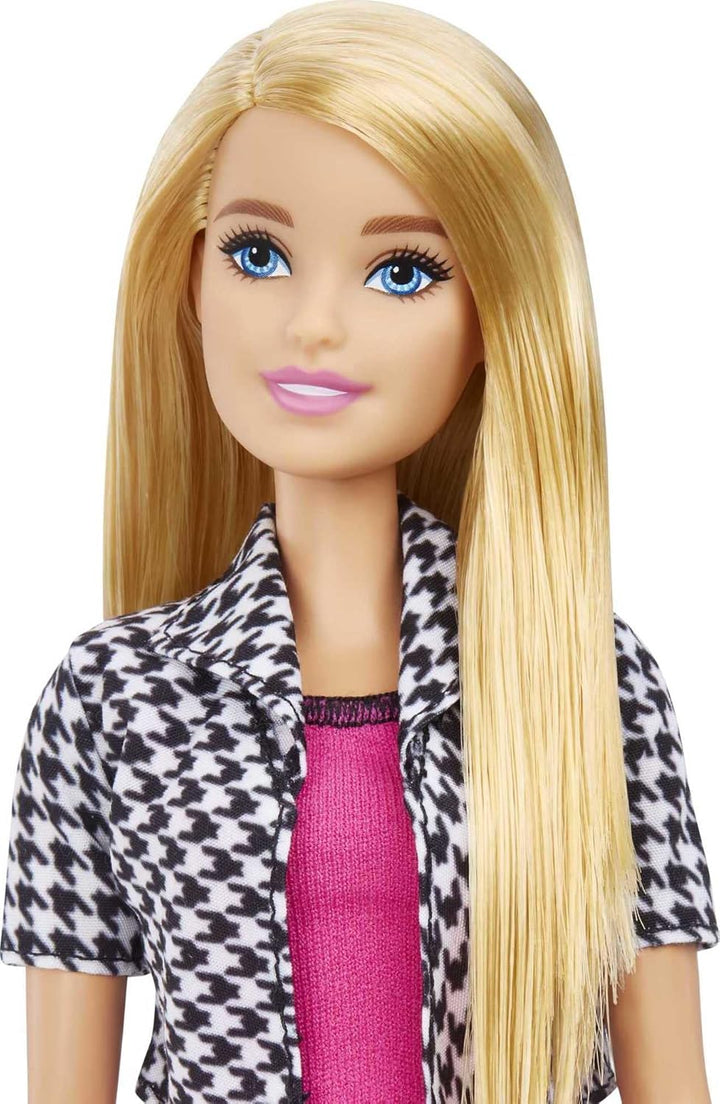Barbie You Can Be Anything Series, Innenarchitektin, Barbiepuppe mit Beinprothese und blonden Haaren