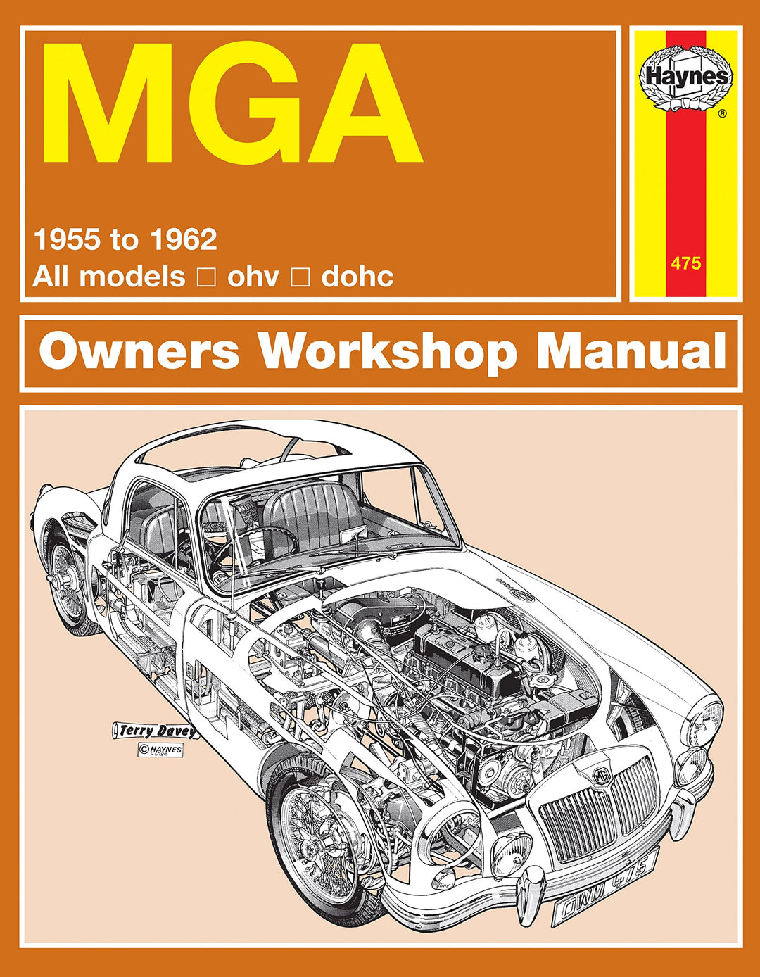 MGA (55 - 62) Haynes Repair Manual, Taschenbuch