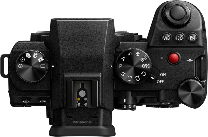 Panasonic LUMIX DC-S5 II Spiegellose Vollformat Kamera 4K 60p und 6K 30p, Flip-Screen, WLAN, Hybrid-