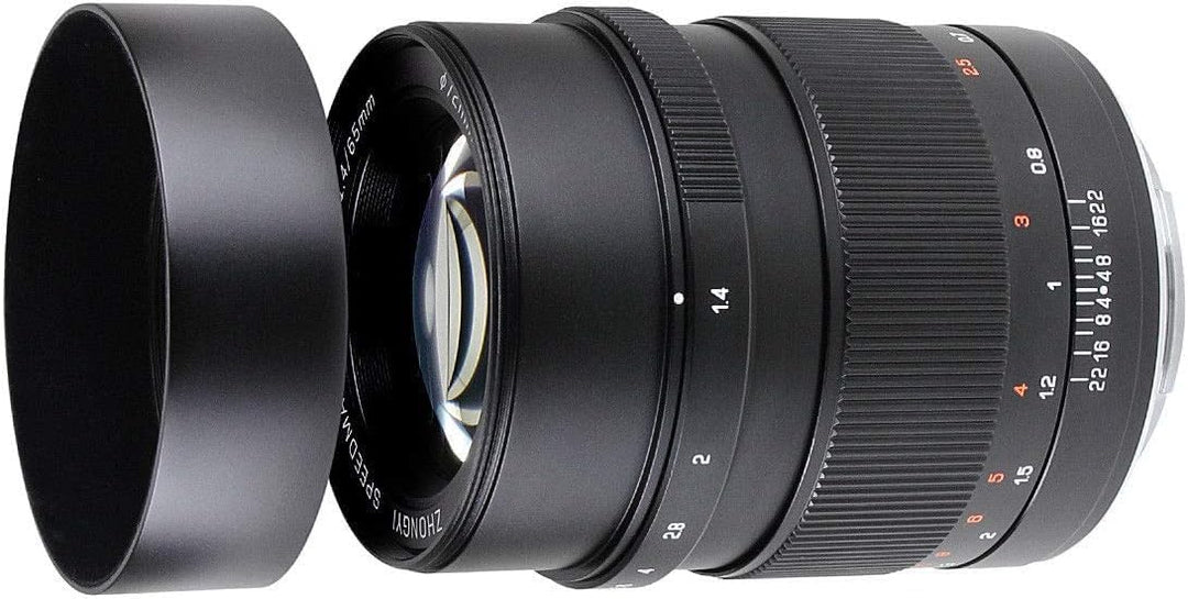Mitakon Zhongyi Speedmaster 65 mm f/1.4 Objektiv für Fuji GFX Mount Kamera