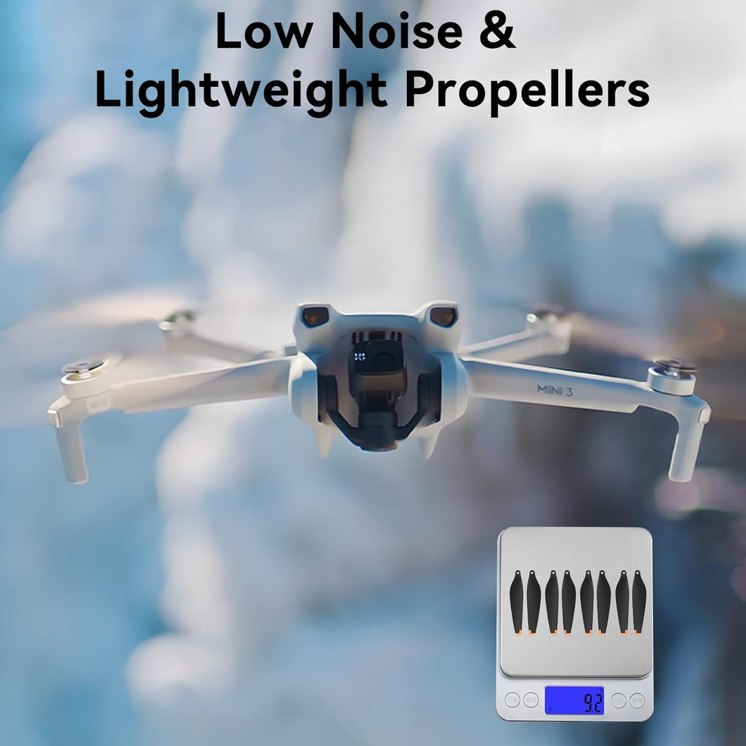 Mini 3 Pro Propeller – mit Blattschutz Propellerhalter Propeller Stabilisator Fahrwerk Beinen faltba