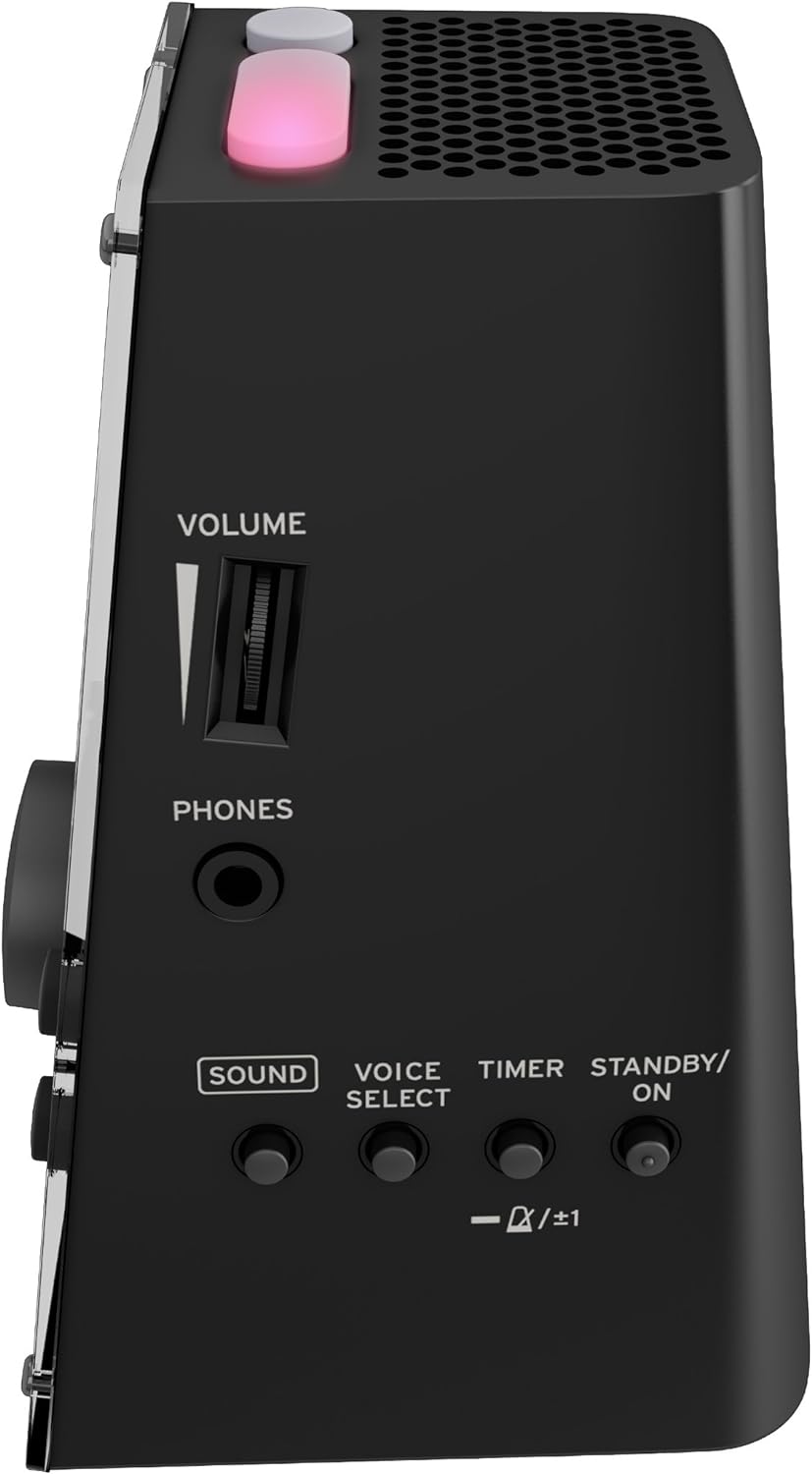 KORG Metronom KDM3, digitales Metronom in Pyramidenform, Metronom mit integrierter Sound- und Rhythm
