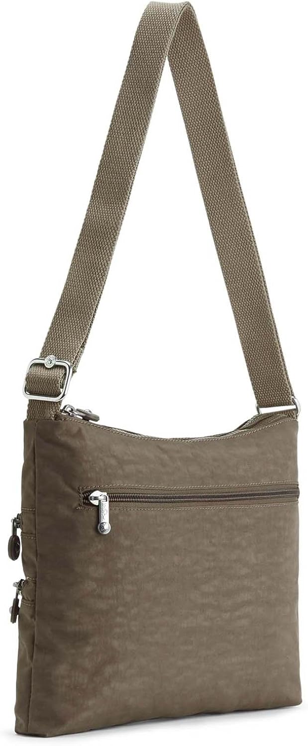 Kipling Alvar, Damen Umhängetasche, Braun (True Beige), 15x24x45 cm (W x H x L), True Beige