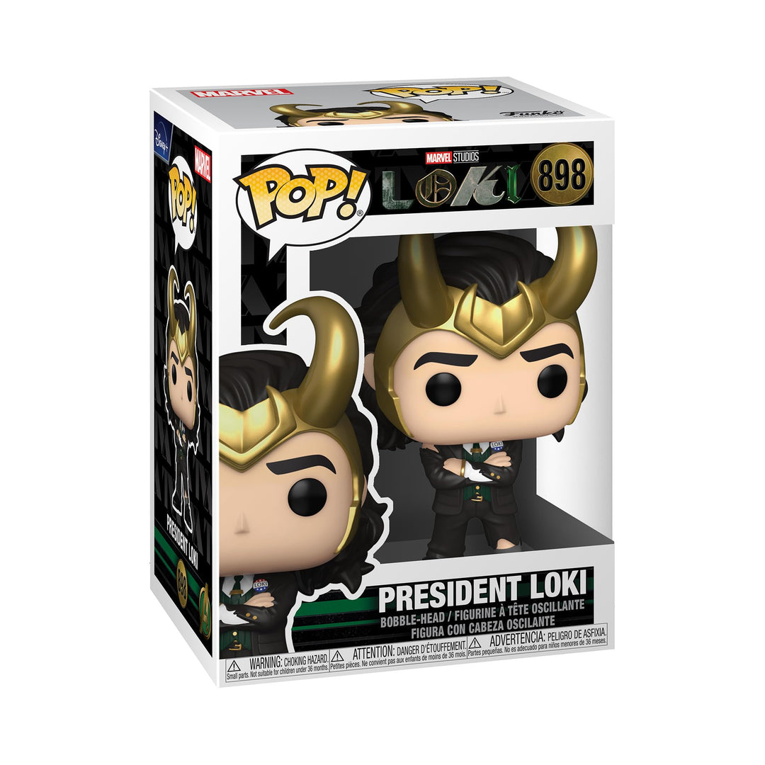 Funko Pop! Marvel: Loki – President Loki - Vinyl-Sammelfigur - Geschenkidee - Offizielle Handelsware