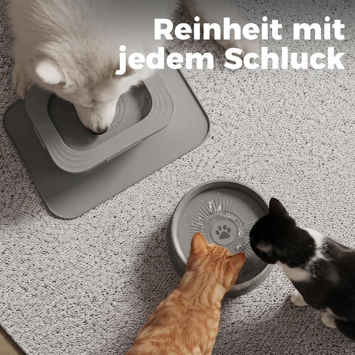 10er-Pack Ersatzfilter für Hunde-Wassernapf, Filter mit Filterwatte &amp; Ionenaustauscherharz &amp; Aktivko
