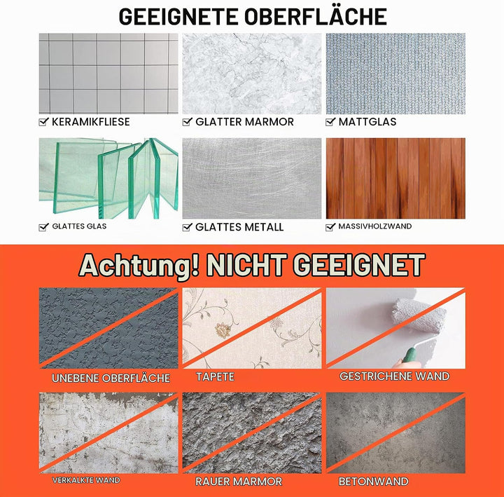 DUFU Duschregal Eckregal, Duschablage Ohne Bohren Badregal Edelstahl SUS304 Duschkorb Selbstklebend,