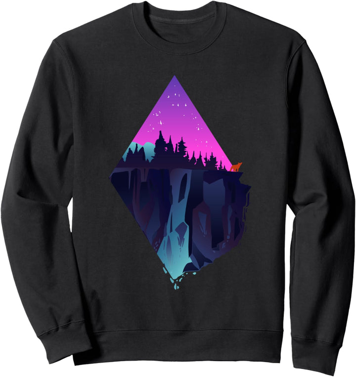 In die Wildnis Geschenk für einen Outdoor-Camper Sweatshirt