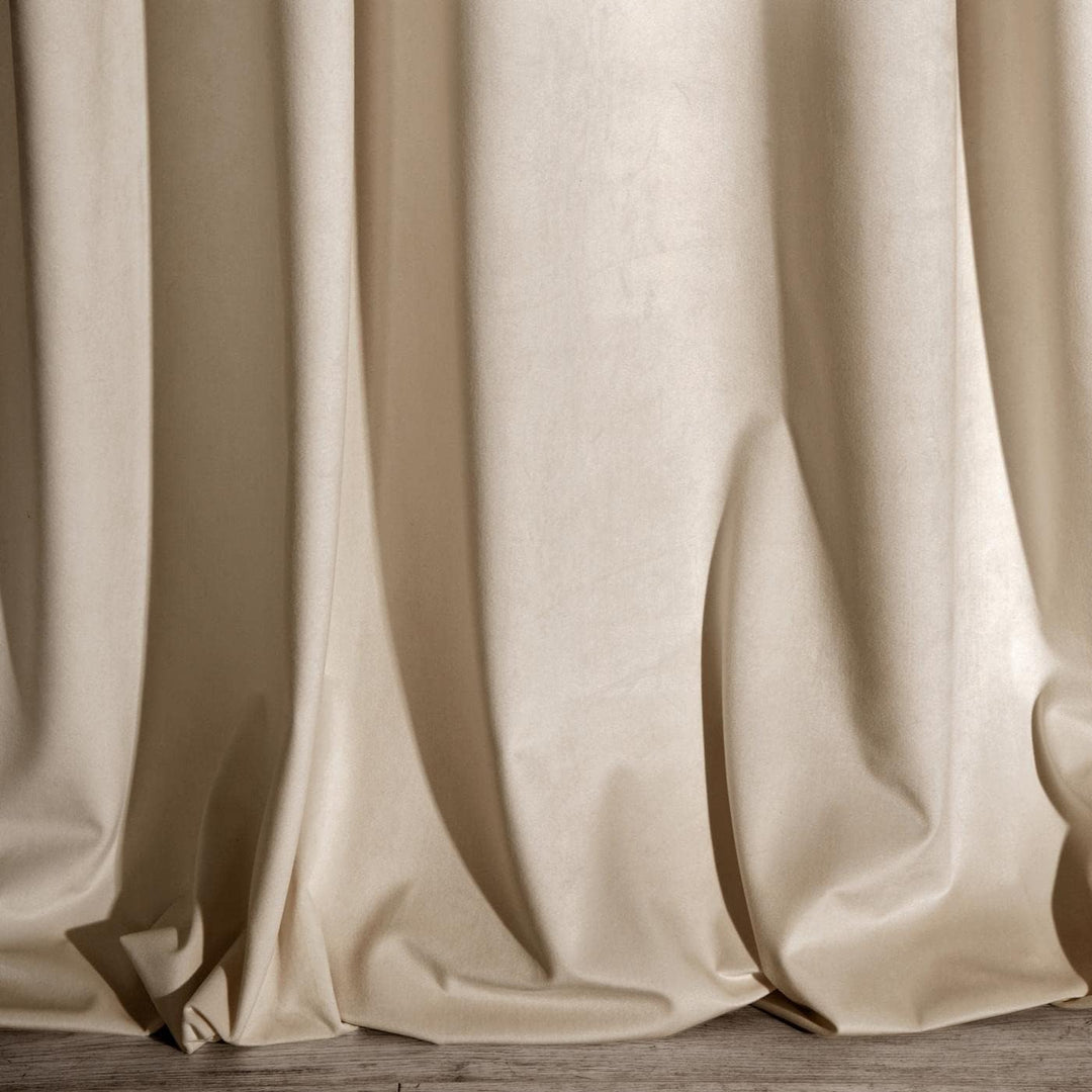 Eurofirany Villa Vorhang Samt Velvet Weich 10 Ösen-1 Stk. Edel Gardine Dick 290 g/m2 Elegant Glatt E