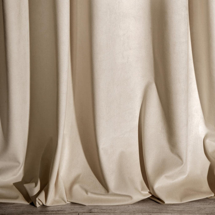 Eurofirany Villa Vorhang Samt Velvet Weich 10 Ösen-1 Stk. Edel Gardine Dick 290 g/m2 Elegant Glatt E