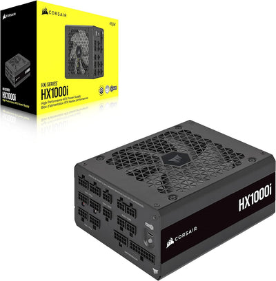 Corsair HX1000i Vollmodulares, Extrem Geräuscharmes ATX-Netzteil - ATX 3.0- Und PCIe 5.0-kompatibel