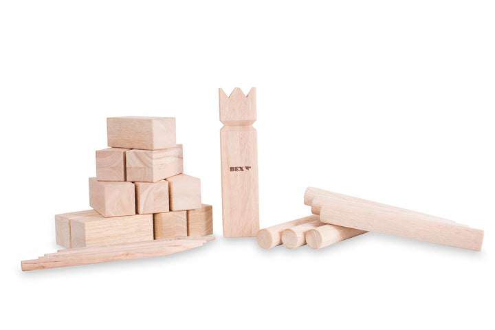 BEX - Kubb, Holz 21-teilig