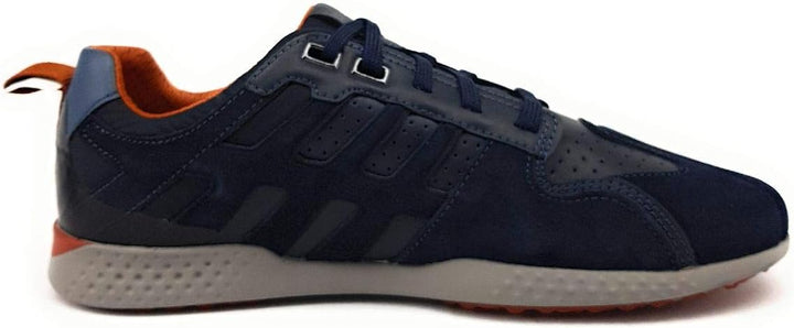 Geox Jungen U Snake.2 B Sneaker 40 EU Navy Dk Avio, 40 EU Navy Dk Avio