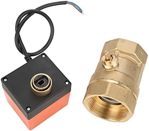 AC 220V G2 DN50 2 Wege 3-Draht 2-Punkt Steuerung Messing elektrisch motorisierte Kugelhahn für Klima