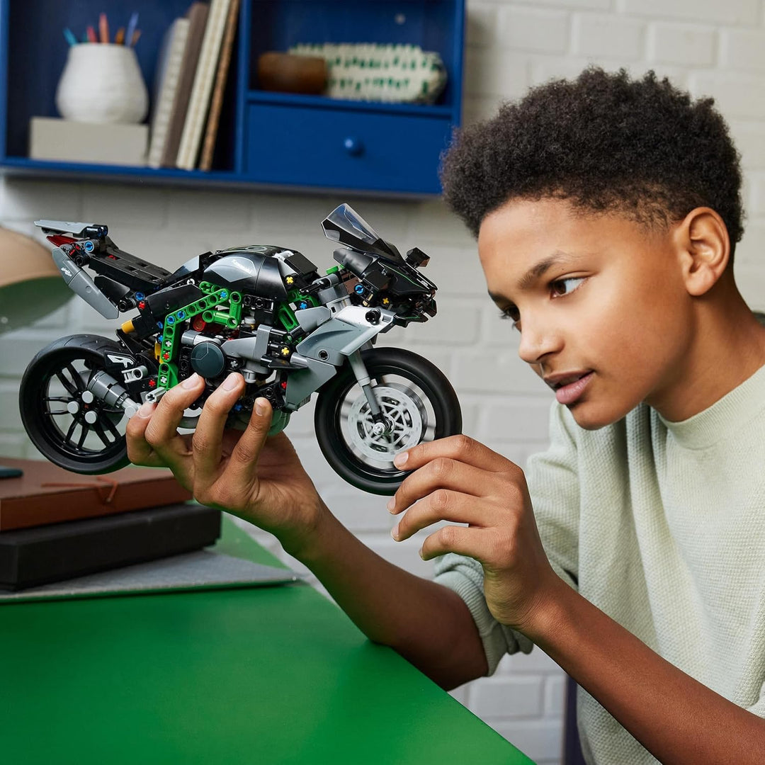 LEGO Technic Kawasaki Ninja H2R Motorrad, Geschenk für Kinder &amp; Erwachsene &amp; Technic NEOM McLaren Fo